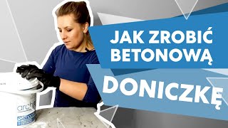 Jak zrobić betonową doniczkę Beton architektoniczny Inspiracje DIY  Concrete planter [upl. by Jacquenetta]