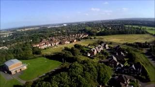 DJI Phantom Flyover Runcorn Cheshire UK [upl. by Afas]