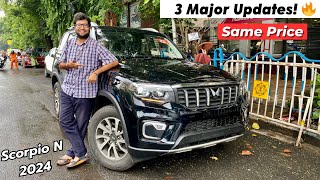 Major Updates Same Price✅  2024 Mahindra Scorpio N Top Model [upl. by Nelyag]