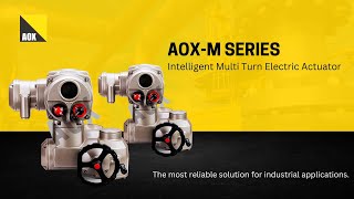 AOXM Series Electric Actuator The Ultimate Solution for Your Industrial Needs [upl. by Durr]