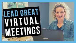 How to Run a Virtual Meeting BEST PRACTICES [upl. by Norri]