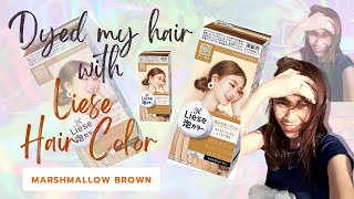 LIESE CREAMY BUBBLE HAIR COLOR MARSHMALLOW BROWN [upl. by Alwin]