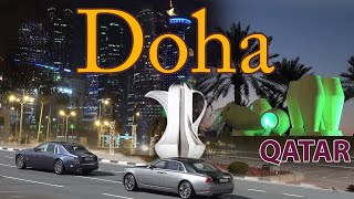 Doha Qatar 4K Sights Economy and World Cup 2022 [upl. by Joed]