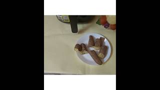 Air fryer recipe sweet potato very taste and soft without black skin 😋👍 [upl. by Harehs]