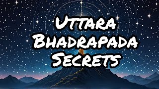 Unveiling the Hidden Power of Uttara Bhadrapada in Vedic Astrology [upl. by Samaria876]