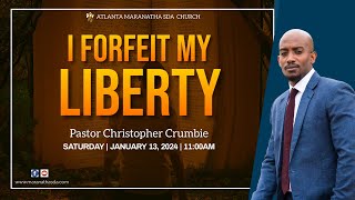 Maranatha SDA Church  Sabbath Service Pastor Christopher Crumbie  January 13 2024 [upl. by Arleta179]