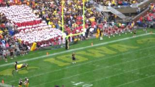 IOWA Football Chant [upl. by Eralc]