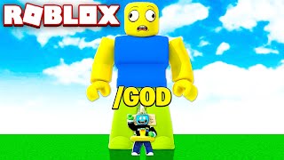 Using ADMIN In Roblox To DEFEAT SUPER NOOB [upl. by Eirot]