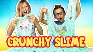 HOW TO MAKE SUPER CRUNCHY SLIME [upl. by Viveca264]