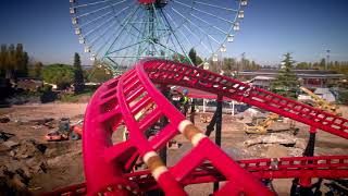 Ducati Roller Coaster Installation Drone Video [upl. by Ailes111]