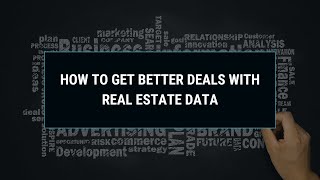 How to Get Better Deals with Real Estate Data 🤝 [upl. by Bueschel]