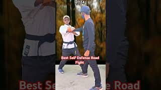 BEST SELFDEFENSE ROAD FIGHT  selfdenfense b2kbachchan martialarts kravmaga shotokan [upl. by Itsyrc]