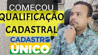 😱 QUALIFICAÇÃO CADASTRAL Cadastro Unico [upl. by Jayson]