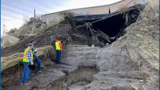 City of Lewiston continues investigating reservoir failure [upl. by Selrhc702]