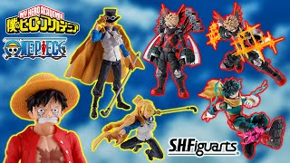 SHFiguarts One Piece SABO amp My Hero Academia MIDORIYA amp KATSUKI BAKUGO Accessories Pack PREORDER [upl. by Kariotta799]