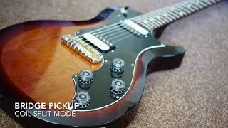 Paul Reed Smith PRS s2 Standard Seymour Duncan Pearly Gates [upl. by Oidualc789]