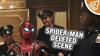 Why SpiderMan Far From Home Deleted THAT Scene Nerdist News w Jessica Chobot [upl. by Carmen28]