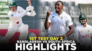 Full Highlights  Bangladesh vs South Africa  1st Test Day 2  M3H1K [upl. by Alimhaj]