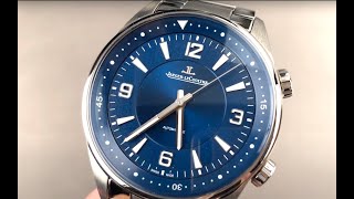 JaegerLeCoultre Polaris Automatic Blue Dial Q9008180 JLC Watch Review [upl. by Alrats]