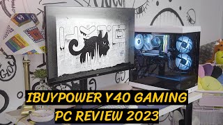 iBuyPower Y40 Gaming PC Computer Desktop Review  The Tech Buddy [upl. by Eenalem111]