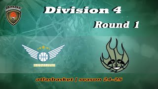 Atlasbasket  Div 4Round 1  HAVALIERS vs SLOTHS [upl. by Dermot703]