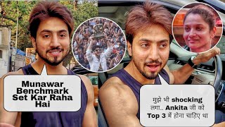 Mr Faisu Reaction Munawar Faruqui Bigg Boss 17 Victory Dongri Road Show and Ankita Lokhande Top 3 [upl. by Ordnagela]