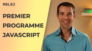 Votre premier programme JavaScript avec Visual Studio Code M0L02 [upl. by Lynd]