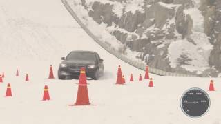 audi quattro vs bmw xdrive vs mercedes 4matic snow test [upl. by Seidule602]