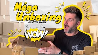 Méga Unboxing  Hachette Heroes [upl. by Yaakov653]