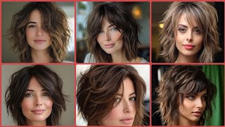 Most Beautiful amp Stylish Womens Short Shaggy Hair Cut Designs 2024 gorgeousfashion shorthaircut [upl. by Novahc312]