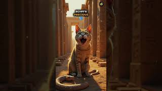 why were ancient egyptians obsessed with cats facts history ancientegypt bizarre [upl. by Yerffoej]