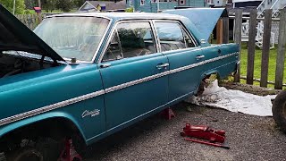 Rambler classic 1966  restauration  première inspection [upl. by Noswad395]