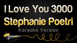 Stephanie Poetri  I Love You 3000 Karaoke Version [upl. by Enilegnave]