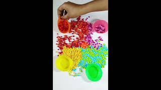 Beads 🩵💚❤️ youtubeshorts satisfying lovelike youtube beads nurserylive lovequotes [upl. by Yessak]