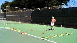 Tennis Footwork Drills [upl. by Marika]