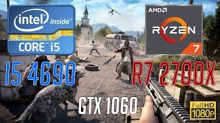 i5 4690 vs Ryzen 7 2700x  GTX 1060 [upl. by Aliwt868]