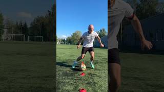 Dribbling Drills for Footballers ⚽️ soccer youtubeshorts football [upl. by Milson860]