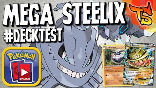 ✪ Pokémon TCG  Mega Steelix Dual Type DECKTEST [upl. by Romilly]