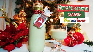 Ponche crema casero venezolano  Receta fácil  Receta Venezolana  Navidad [upl. by Tsirc]