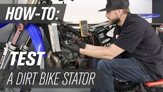 How To Test a Dirt Bike Stator [upl. by Nalla137]