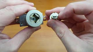 How to remove the cylinder from an Espagnolette lock [upl. by Ayote227]