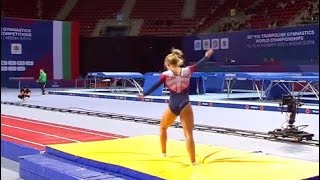 2022 Womens Final Tumbling  World Championships Sofia Bulgaria [upl. by Allicserp458]