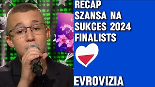 Szansa na Sukces Finalists  RECAP  JESC 2024 [upl. by Ecar914]