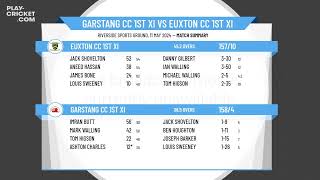 Garstang CC 1st XI v Euxton CC 1st XI [upl. by Mountfort641]