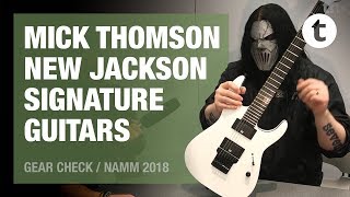 NAMM 2018  Mick Thomson  New Jackson Signature Guitar  Thomann [upl. by Aropizt]