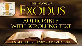 Holy Bible Audio EXODUS 1 to 40  With Text Contemporary English [upl. by Nalad]