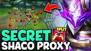 I CREATED A GENIUS PROXY AP SHACO STRATEGY THE ULTIMATE DISTRACTION [upl. by Marka353]