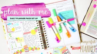 Plan with Me  How I Use My Prayerful Planner to Plan My Day [upl. by Deeann]