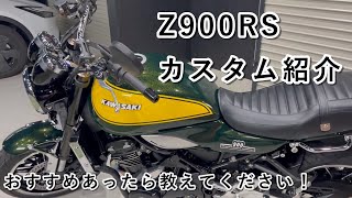 Z900RS 紹介動画 少しずつカスタムしています [upl. by Onofredo542]