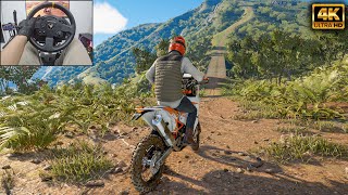 KTM 450 Rally  The Crew Motorfest  Thrustmaster TX  Gameplay [upl. by Nosreffej]